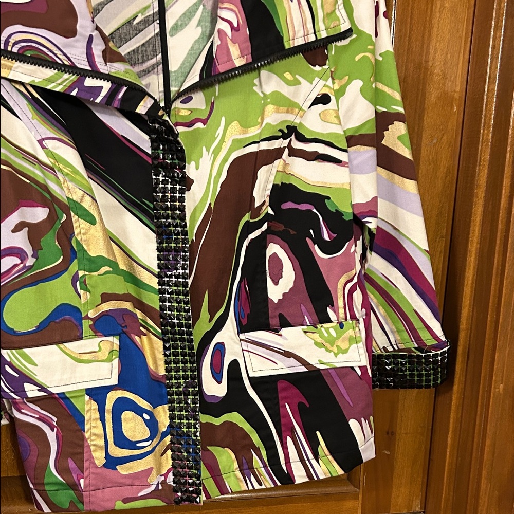 Berek Multicolor Abstract Jacket - Picture 3 of 4